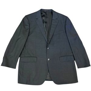 Byron Men British Wool Men's Classic Black Blazer 100% Wool